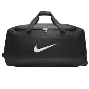 Torba sportowa unisex Nike Academy Team Bag pojemność 120 L. Czarne torby podróżne i sportowe Nike, bez wzorów. Za 298,35 zł.