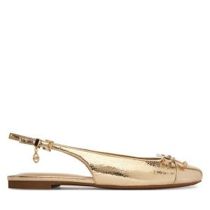 Baleriny MICHAEL Michael Kors. Żółte balerinki MICHAEL Michael Kors, bez wzorów, bez obcasa, bez zapięcia. Za 486,99 zł.