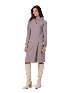 Be Wear Sukienka w kolorze szarym rozmiar: S. Szare sukienki Be Wear, s, bez wzorów, bez kołnierzyka, bez ramiączek, midi. Za 177,10 zł.