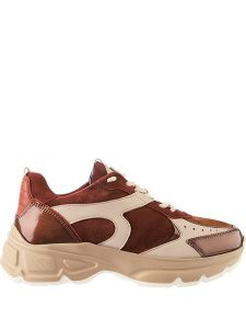 Högl Skórzane sneakersy "Faith" w kolorze brązowo-beżowym rozmiar: 41. Brązowe trampki HÖGL, bez wzorów, bez zapięcia. Za 412,88 zł.