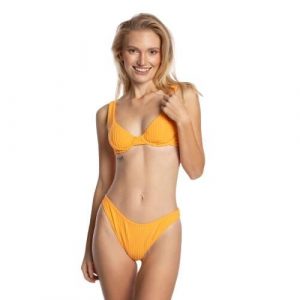 Strój kąpielowy damski Billabong In The Loop Dół. Żółte bikini Billabong, bez wzorów. Za 79,99 zł.