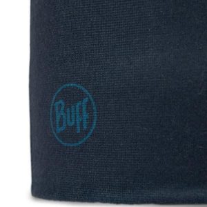 Czapka BUFF ECOSTRETCH BEANIE ORBY. Niebieskie czapki Buff, bez wzorów, z elastanu. Za 119,90 zł.