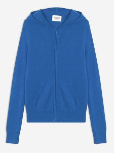 AUTHENTIC CASHMERE Kaszmirowy kardigan "Colombis" w kolorze niebieskim rozmiar: L. Niebieskie kardigany AUTHENTIC CASHMERE, z kaszmiru. Za 359,13 zł.