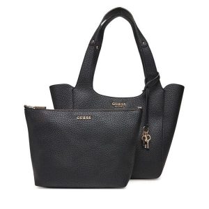 Torebka Guess. Czarne torebki klasyczne Guess, z aplikacjami, bez dodatków. Za 549,99 zł.