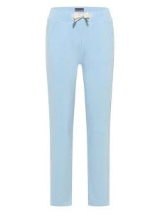 ELBSAND Spodnie dresowe "Brine" w kolorze błękitnym rozmiar: XL. Niebieskie spodnie dresowe ELBSAND, xl, bez wzorów, z dresówki. Za 191,88 zł.