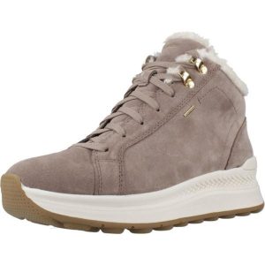 Buty GEOX D SPHERICA ACTIF X2 Brązowy. Brązowe buty trekkingowe Geox, ze skóry, bez zapięcia. Za 743,46 zł.