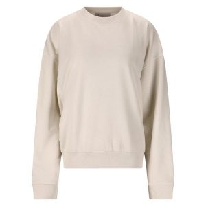 Damska bluza z okrągłym dekoltem Athlecia Crecy. Brązowe bluzy Athlecia, bez wzorów, z materiału, bez kaptura. Za 159,00 zł.