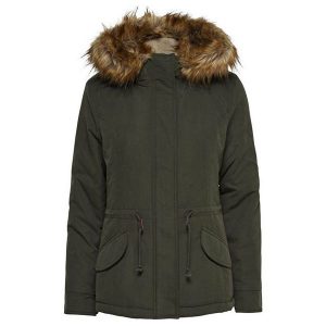 Only Kurtka Damska New Lucca Parka Jacket Otw. Peat (Rozmiar S). Kurtki marki ONLY. W wyprzedaży za 129,00 zł.
