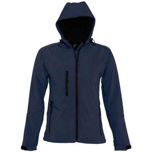 Kurtka Damska Replay Soft Shell. Niebieskie kurtki SOL'S, l, bez wzorów, bez kaptura. Za 281,99 zł.