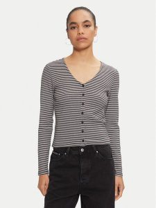 Levi's® Bluzka Muse A8783-0006 Czarny Slim Fit. Czarne bluzki s, bez wzorów, z bawełny, bez kołnierzyka, bez ramiączek. Za 109,99 zł.