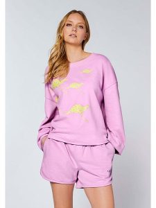Chiemsee Bluza w kolorze jasnoróżowym rozmiar: S. Różowe bluzy Chiemsee, s, bez wzorów, z bawełny, bez kaptura. Za 124,95 zł.