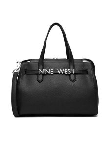 Nine West Torebka EO-Manhattan-Muse-II-LX10197 Czarny. Czarne torebki klasyczne Nine West, bez wzorów, z materiału, bez dodatków. Za 219,99 zł.