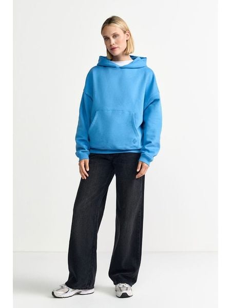 Rich&Royal Bluza w kolorze niebieskim rozmiar: M. Niebieskie bluzy Rich&Royal, m, bez wzorów, z kapturem. Za 226,24 zł.