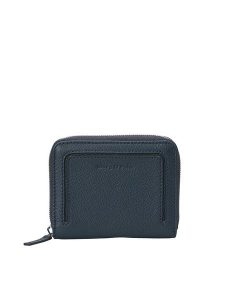 Marc O´Polo Skórzany portfel w kolorze granatowym - 13 x 10 x 2,5 cm rozmiar: onesize. Niebieskie portfele bez wzorów, z materiału. Za 237,17 zł.