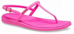 Japonki Dla Dorosłych Crocs Crocs Miami Thong. Czarne klapki Crocs, bez wzorów, z materiału, bez obcasa. Za 139,99 zł.
