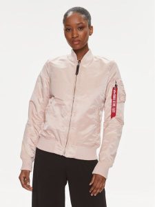 Alpha Industries Kurtka bomber MA-1 VF 59 133009 Różowy Regular Fit. Czerwone kurtki Alpha Industries, m, bez wzorów, z syntetyku, bez kaptura. Za 559,00 zł.