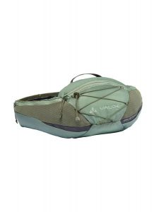 Nerka rowerowa Vaude Uphill Hip Pack 2 - willow green. Zielone nerki i saszetki Vaude, bez wzorów, z materiału. Za 291,15 zł.