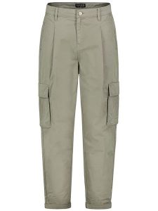 Sublevel Bojówki w kolorze zielonym rozmiar: XXL. Zielone spodnie z wysokim stanem Sublevel, z aplikacjami, ze skóry, z podwyższonym stanem. Za 113,99 zł.