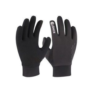 Rękawiczki multi sport unisex KINETIXX Marcio black. Czarne rękawiczki KINETIXX, bez wzorów. Za 135,00 zł.