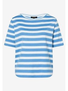 More & More Koszulka w kolorze błękitno-białym rozmiar: 44. Białe bluzki More & More, bez wzorów, bez kołnierzyka, bez ramiączek. Za 151,95 zł.