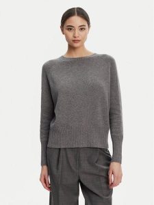 Marella Sweter Spider 2523366354 Szary Oversize. Szare swetry klasyczne Marella, s, z wiskozy, bez kołnierzyka. Za 559,99 zł.