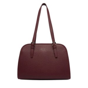Torebka Nine West. Czerwone torebki klasyczne Nine West, bez wzorów, bez dodatków. Za 229,99 zł.