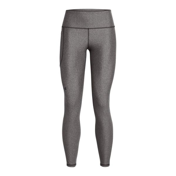 Długie legginsy damskie z wysokim stanem Under Armour HeatGear®. Szare legginsy Under Armour, bez wzorów, z materiału, z podwyższonym stanem, długie. Za 268,35 zł.