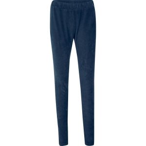 Legginsy ze sztruksu w drobny prążek, z wygodnym szerokim paskiem. Czarne legginsy bonprix, bez wzorów, ze sztruksu. Za 99,99 zł.