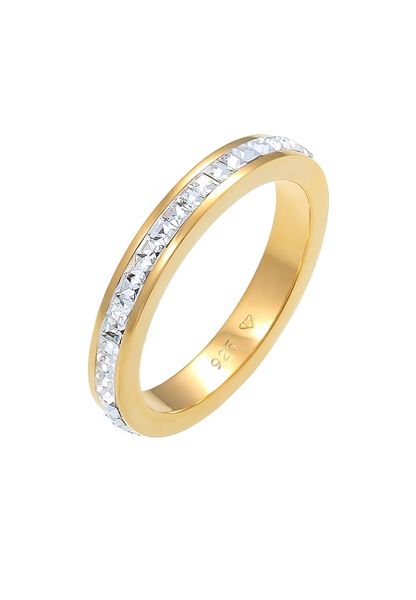 Elli PREMIUM Damski Bandring Elegant z kryształami w srebra próby 925 Pierścionki 1 ct. Pierścionki Elli PREMIUM, srebrne. Za 336,99 zł.