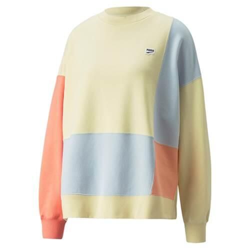 Bluza sportowa damska Puma Downtown. Białe bluzy Puma, xl, bez wzorów, bez kaptura. Za 386,00 zł.