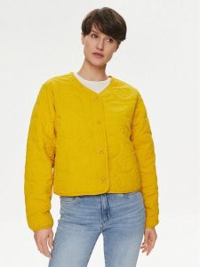 Wrangler Kurtka przejściowa 112351428 Żółty Relaxed Fit. Żółte kurtki Wrangler, l, bez wzorów, z lyocellu, bez kaptura. Za 359,99 zł.