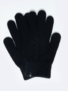 BIG STAR Rękawiczki w kolorze czarnym rozmiar: onesize. Czarne rękawiczki Big Star, bez wzorów, z materiału. Za 32,99 zł.