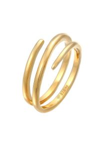 Elli Damski Statement filigranowy zawijany w srebrze 925 Sterling Silver Pierścionki 1 ct. Szare pierścionki Elli, srebrne. Za 279,64 zł.