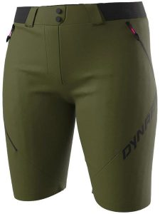 DYNAFIT Szorty funkcyjne "TRANSALPER 4 DST" w kolorze khaki rozmiar: S. Brązowe spodenki sportowe Dynafit, s, bez wzorów, outdoorowe. Za 184,46 zł.
