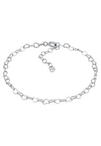 Elli Damski pierścionek Heart Love połączenie ze srebrem próby 925 Sterling Silver Bransoletki 1 ct. Szare bransoletki Elli, srebrne. Za 148,99 zł.