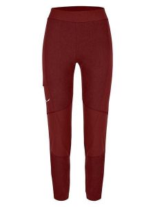 Salewa Legginsy funkcyjne "Alpine Hemp" w kolorze bordowym rozmiar: 38. Czerwone legginsy Salewa, bez wzorów. Za 180,06 zł.