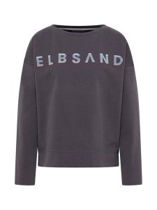 ELBSAND Bluza "Alvar" w kolorze szarym rozmiar: M. Szare bluzy ELBSAND, m, bez wzorów, bez kaptura. Za 156,24 zł.