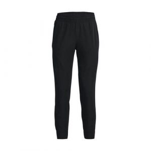 Spodnie sportowe damskie Under Armour Unstoppable Jogger. Czarne spodnie dresowe Under Armour, m, bez wzorów, z dresówki, do biegania. Za 405,00 zł.