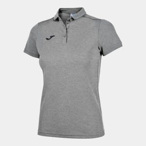 Koszulka polo do tenisa damska Joma Hobby. Szare bluzki JOMA, xl, bez wzorów, sportowe, bez kołnierzyka, bez ramiączek. W wyprzedaży za 117,30 zł.