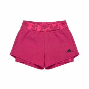 Szorty damskie Kappa Igbax Pro. Czerwone szorty Kappa, bez wzorów, sportowe. Za 227,00 zł.