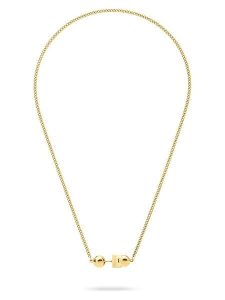 Liebeskind Pozłacany naszyjnik - dł. 43 cm rozmiar: onesize. Żółte naszyjniki Liebeskind, pozłacane. Za 165,99 zł.