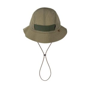 Kapelusz BUFF GO BUCKET HAT SOLID. Brązowe kapelusze Buff, bez wzorów, sportowe. Za 189,90 zł.