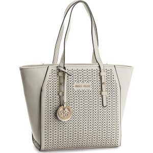 Torebka JENNY FAIRY - RC12961 Szary 1. Szare shopper bag marki Jenny Fairy. Za 119,99 zł.