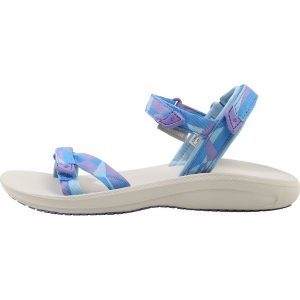 Columbia BIG WATER Sandały trekkingowe blue sky/white. Niebieskie buty trekkingowe marki Columbia, z materiału. Za 269,00 zł.