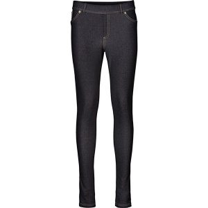 Legginsy w optyce dżinsu z mieszanki bawełny. Niebieskie jeansy bonprix, bez wzorów, z bawełny. Za 122,99 zł.