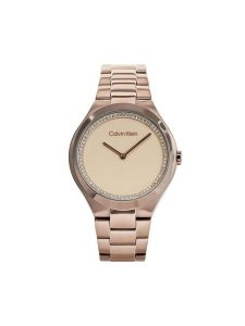 Calvin Klein Zegarek Admire 25200368 Złoty. Żółte, analogowe zegarki Calvin Klein. Za 699,99 zł.
