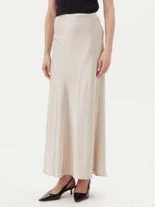 Bruuns Bazaar Spódnica maxi Joanelle BBW4296 Écru Regular Fit. Spódnice Bruuns Bazaar, bez wzorów, z syntetyku, maxi. Za 239,99 zł.