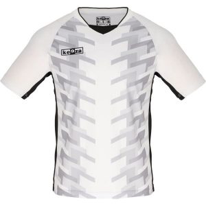 Koszulka piłkarska Keeza Dover. Białe bluzki KEEZA, xl, bez wzorów, sportowe, bez kołnierzyka, bez ramiączek. Za 56,00 zł.