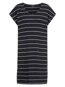 Herrlicher Sukienka w kolorze czarnym rozmiar: XL. Czarne sukienki Herrlicher, na co dzień, xl, bez wzorów, z bawełny, bez kołnierzyka, bez ramiączek, midi, proste. Za 152,99 zł.