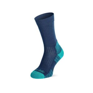 Skarpety trekkingowe damskie Bridgedale Hike Lt Merino P Boot - denim. Niebieskie skarpetki Bridgedale, bez wzorów, z denimu. Za 97,99 zł.